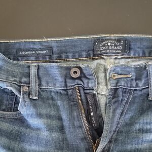 Lucky Brand Indigo 221 Original StraightDenim Pants W 33 L 30